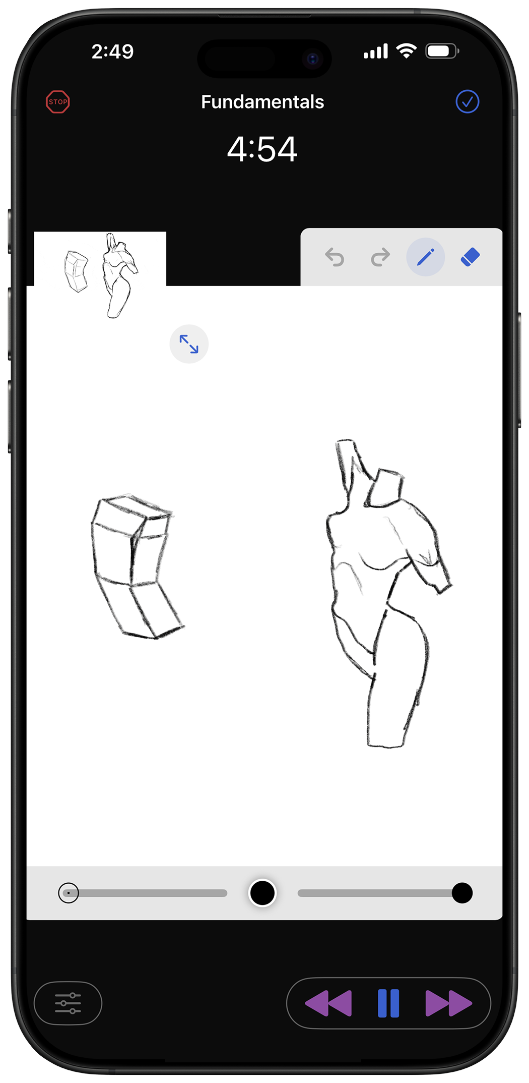 TimedSketch App Screenshot